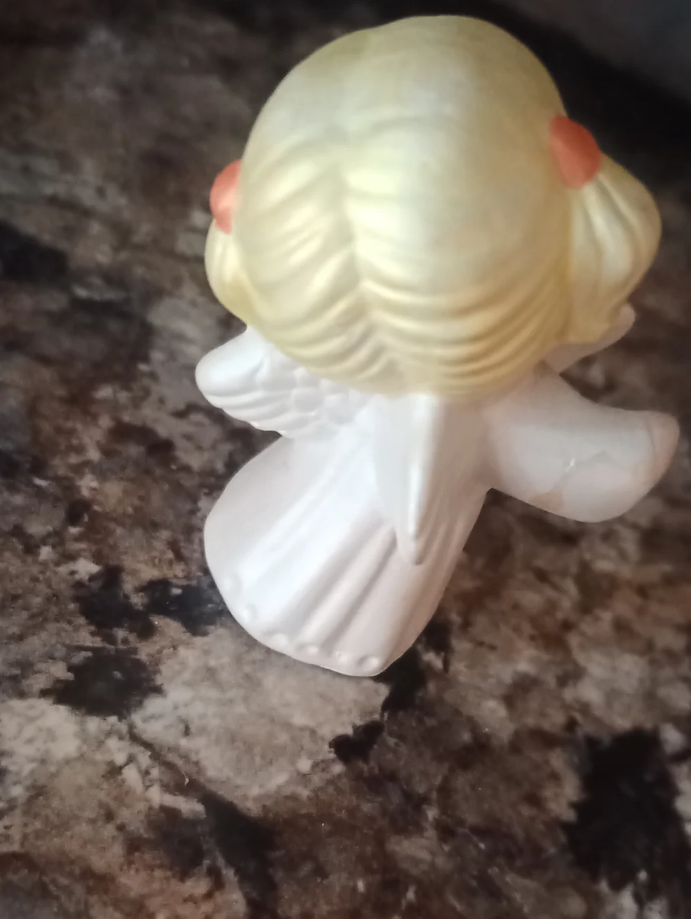 Vintage Ceramic Angel Candle Huggers
